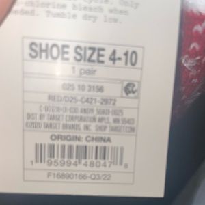 A New Day Holiday Socks